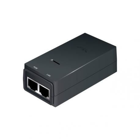 ALIMENTADOR POR ETHERNET UBIQUITI POE-24-12W-G - Imagen 1