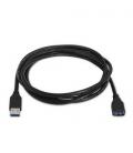 NANOCABLE CABLE USB 3.0, TIPO A/M-A/H, NEGRO, 2.0 M - Imagen 4