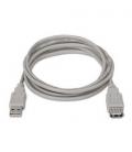 NANOCABLE CABLE USB 2.0, TIPO A/M-A/H, BEIGE, 1.8 M - Imagen 4
