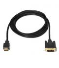 NANOCABLE CABLE DVI A HDMI, DVI18+1/M-HDMI A/M, 1.8 M - Imagen 4