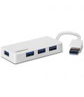 TRENDNET MINI HUB USB DE 4 PUERTOS (TU3-H4E) - Imagen 2