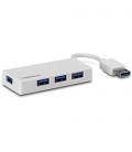 TRENDNET MINI HUB USB DE 4 PUERTOS (TU3-H4E) - Imagen 3