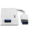 TRENDNET MINI HUB USB DE 4 PUERTOS (TU3-H4E) - Imagen 5