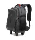 Mochila trolley maleta phoenix phdiscovery con ruedas para portatil hasta 17 pulgadas / viaje nylon negro - Imagen 4