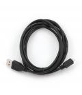 Gembird CCP-MUSB2-AMBM-1M 1m Micro-USB B USB A Negro cable USB - Imagen 2