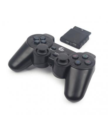 Gembird JPD-WDV-01 Gamepad PC,Playstation 2,Playstation 3 Negro mando y volante - Imagen 1