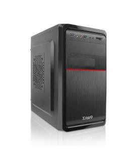 TooQ TQC-4745DU3C-B Mini-Tower 500W Negro carcasa de ordenador