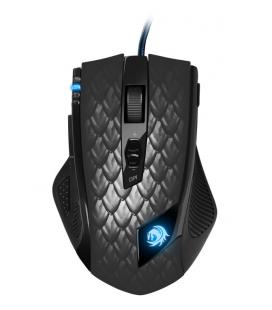Sharkoon Drakonia Black USB Laser 8200DPI mano derecha Negro ratón