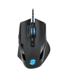 Sharkoon Skiller SGM1 USB Óptico 10800DPI mano derecha Negro ratón