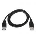 Nanocable CABLE USB 2.0, TIPO A/M-A/H, NEGRO, 1.0 M - Imagen 3