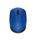 Logitech M171 RF inalámbrica + USB Óptico 1000DPI Ambidextro Negro, Azul ratón - Imagen 6