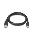 NANOCABLE CABLE USB 3.0. TIPO USB-C/M - A/M. NEGRO 1M - Imagen 4