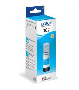 BOTELLA DE TINTA CIAN EPSON - Imagen 1
