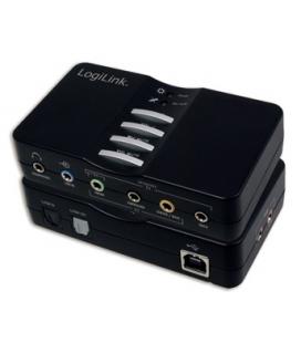 TARJETA DE SONIDO LOGILINK 7.1 USB BOX UA0099