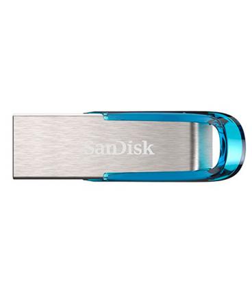 SANDISK ULTRA FLAIR USB 3.0 32GB - NEW TROPICAL BLUE COLOR - Imagen 1