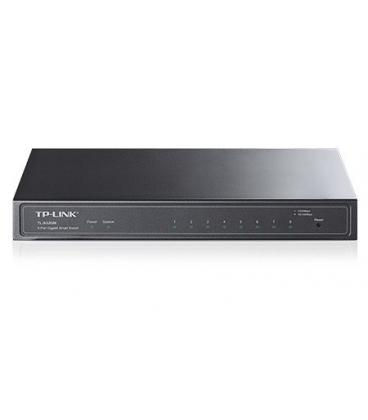 TP-LINK TL-SG2008 Gestionado Gigabit Ethernet (10/100/1000) Negro switch - Imagen 1