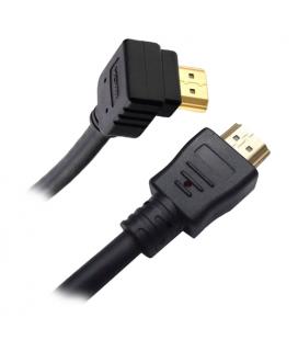 Nanocable CABLE HDMI ACODADO V1.4 (ALTA VELOCIDAD / HEC), A/M-A/M, 1.8 M - Imagen 1
