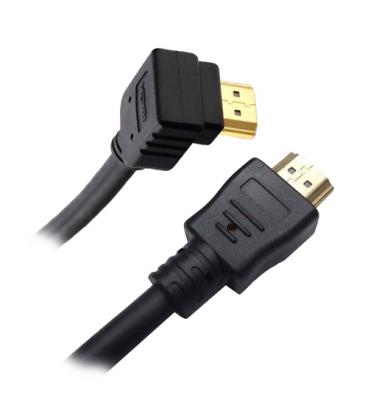 Nanocable CABLE HDMI ACODADO V1.4 (ALTA VELOCIDAD / HEC), A/M-A/M, 1.8 M - Imagen 1