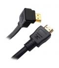 Nanocable CABLE HDMI ACODADO V1.4 (ALTA VELOCIDAD / HEC), A/M-A/M, 1.8 M - Imagen 2