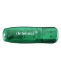 PENDRIVE 8GB USB2.0 INTENSO RAINBOW VERDE - Imagen 2