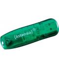 PENDRIVE 8GB USB2.0 INTENSO RAINBOW VERDE - Imagen 3