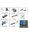 14 Inch Portable DVD Player - 270 Degree Rotating Screen, Region Free, 1280x800 Resolution, Hitachi Lens, Anti-Shock - Imagen 6