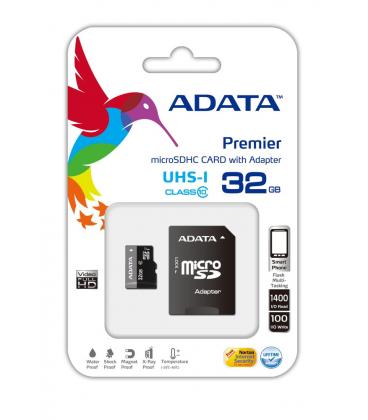MEM MICRO SD 32GB ADATA UHS-I CL10 + ADAPT SD - Imagen 1