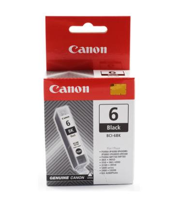 CARTUCHO ORIG CANON BCI-6BK NEGRO - Imagen 1