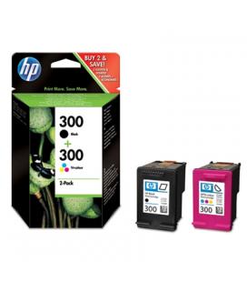 CARTUCHO ORIG HP Nº 300 NEGRO+TRICOLOR CN637EE - Imagen 1