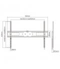 TooQ Soporte tv/monitor fijo 60" a 100" - Imagen 2