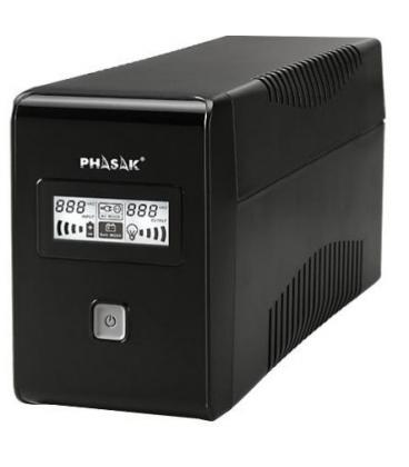SAI 650VA PHASAK INTERACTIVO 2XSCHUKO PH 9465 - Imagen 1