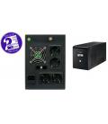 SAI 2000VA PHASAK DISPLAY LCD 2XSCHUKO PH 9420 - Imagen 2
