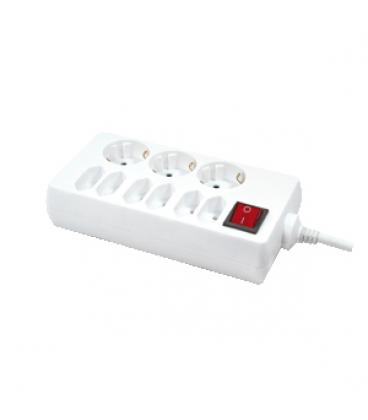 REGLETA 3+6 TOMAS CON INTERRUPTOR 1.5M LOGILINK - Imagen 1