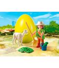 Cuidadora con Alpaca Playmobil huevo - Imagen 2