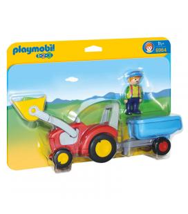 Tractor con Remolque Playmobil 1.2.3 - Imagen 1