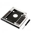EWENT ADAP.HDD/SSD SATA PARA UNIDAD ÓPTICA 9.5mm - Imagen 3