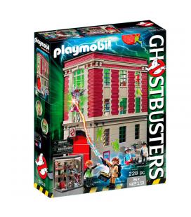 Cuartel Parque de Bomberos Ghostbusters Playmobil - Imagen 1