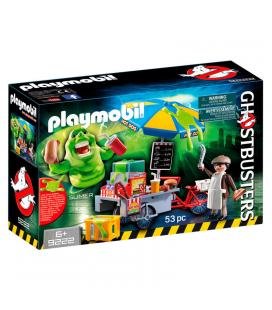 Slimer con Stand de Hot Dog Ghostbusters Playmobil - Imagen 1