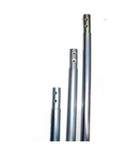 Mastil cincado prolongable 1500x35x1.5 para antena cliente - Imagen 1