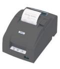 Impresora ticket epson tm-u220pd negra paralelo - Imagen 1