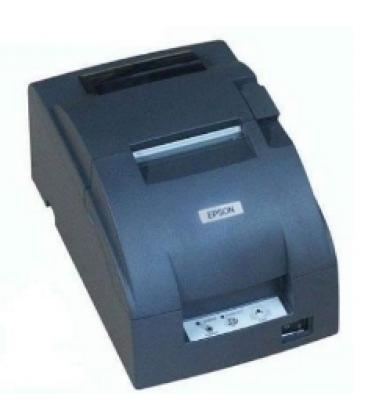 Impresora ticket epson tm-u220d negra serie - Imagen 1
