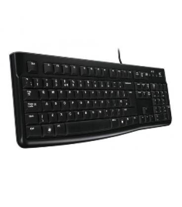 Teclado logitech k120 usb negro en ingles (eeuu) - Imagen 1