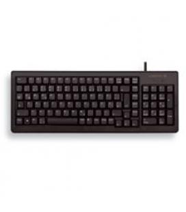 Teclado cherry slim reducida pad numerico usb negro - Imagen 1