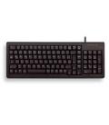 Teclado cherry slim reducida pad numerico usb negro - Imagen 1