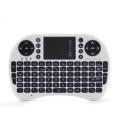 Mini teclado inalambrico wireless 2.4ghz phoenix touchpad multimedia smart tv / tvbox / android tv / color blanco y negro - Ima