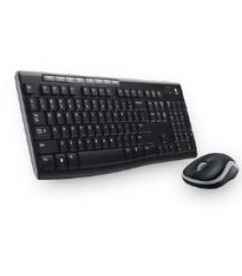 Teclado + mouse logitech mk270 wireless ingles