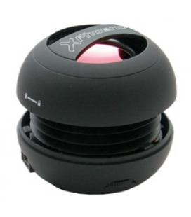 Mini altavoz portatil phoenix miniboom universal jack 3.5mm con bateria negro - Imagen 1