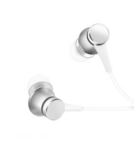 Auricular xiaomi mi in-ear headphones basic jack 3.5mm/ plata - Imagen 1