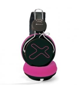 Auriculares con microfono phoenix 720 air fucsia - Imagen 1