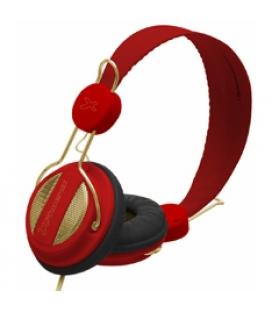 Auriculares con microfono phoenix 1080 air rojo